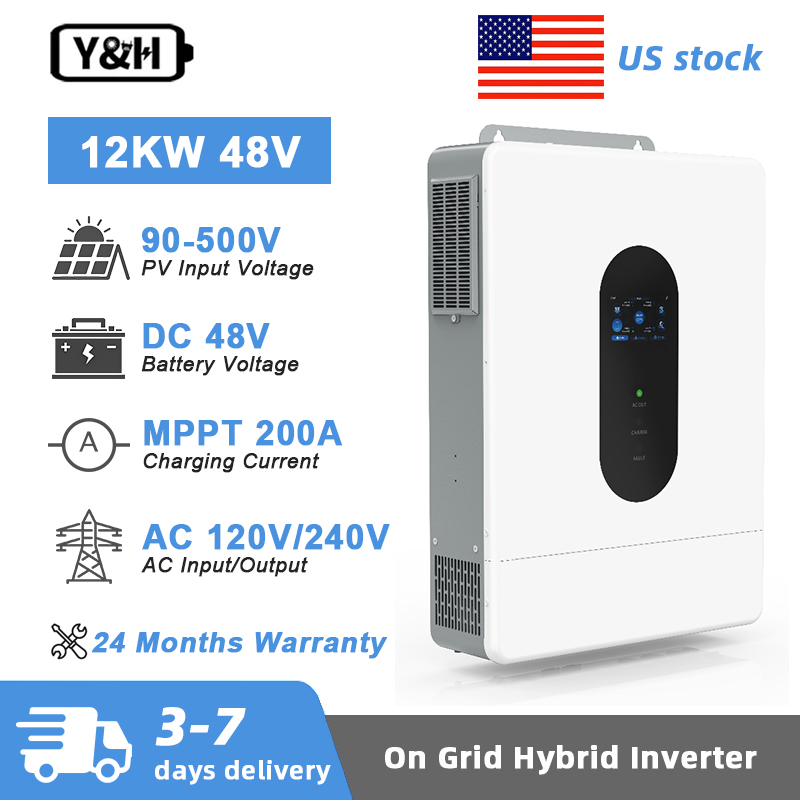 Drone Solar Charger - Y&H 12KW hybride zonne-omvormer 48V gesplitste