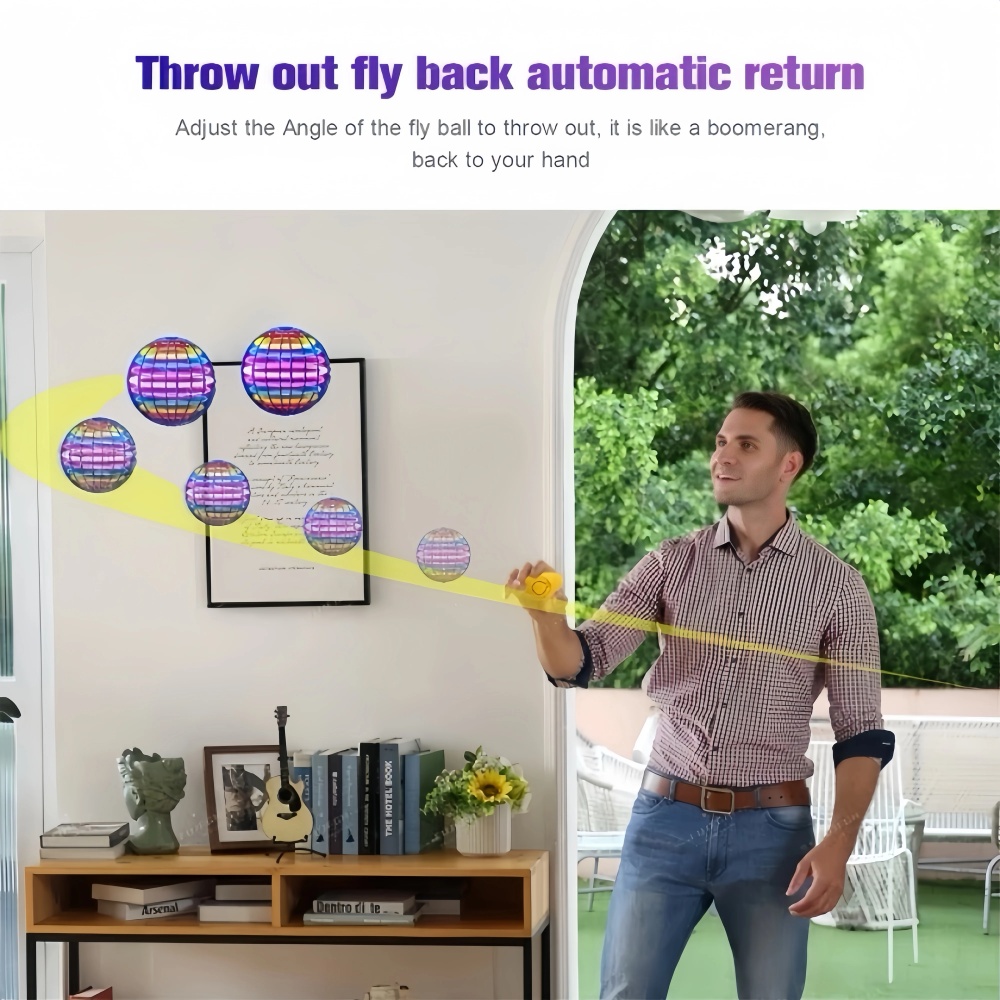 Flying Orb Boomerang Ball LED- - Drone Beacon Light recensie en prijs