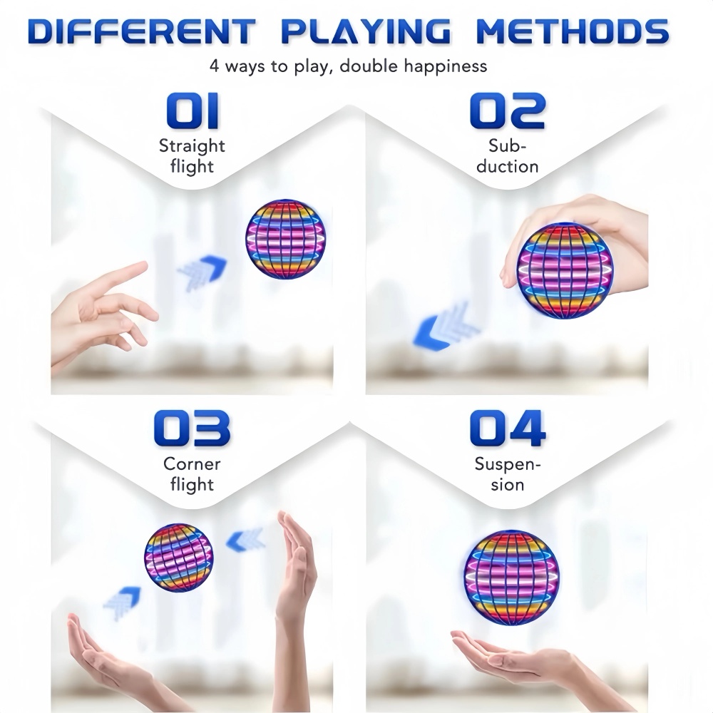 Flying Orb Boomerang Ball LED- - Drone Beacon Light recensie en prijs