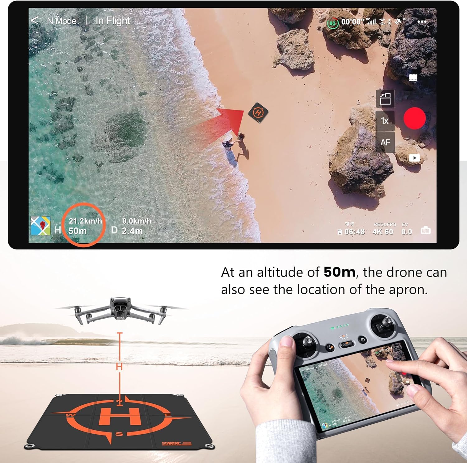 STARTRC Drone Landing Pad, Uni - Drone Landing Pad recensie en prijs