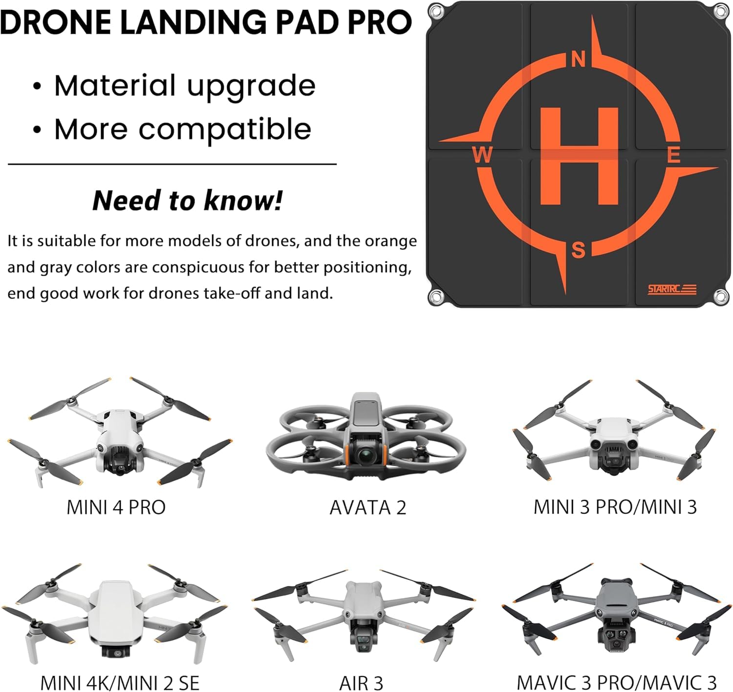 STARTRC Drone Landing Pad, Uni - Drone Landing Pad recensie en prijs