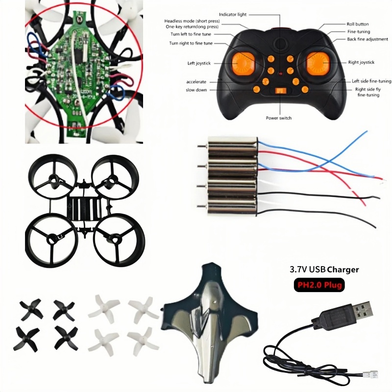 Complete DIY Drone Kit 2.4G 6A - Eachine Drone E010 recensie en prijs