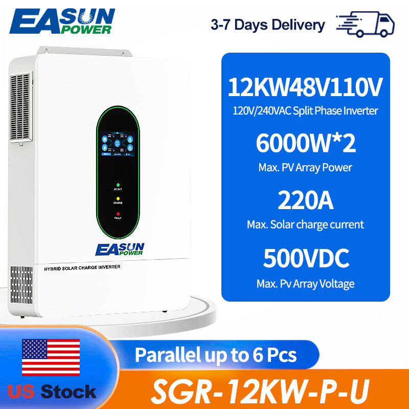 EASUN US 12KW 12000W Split-Pha - Drone Solar Charger recensie en prijs