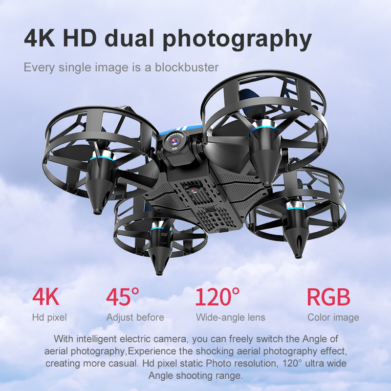 NIEUWE Mini Drone 812PRO beroe - Drone Power Bank recensie en prijs